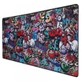 thumbnail image 2 of Gaming Mouse Pad Computer Mouse Pad Big Seam Gaming Mousepad New World Map Anime Gamer Mause Carpet Desk Mat, 2 of 9