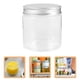 thumbnail image 1 of WASHWEPE 6Ud Frascos Plásticos Transparentes Con Tapa Aluminio Para Cremas Y Cosméticos Uso Doméstico, 1 of 8