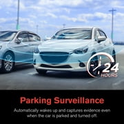 (2 pack) YADA Roadcam Mirror 1080p Mirror Mount Dash Cam, Universal Compatibility with Smart G-Sensor, 4.7 Monitor, adjustable Lens, Wide Angle View, BT533147