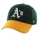 thumbnail image 1 of 47 - Gorra MLB Atléticos de Oakland para Adultos Unisex (Verde, Amarillo), 1 of 2