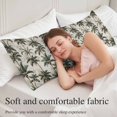 thumbnail image 5 of Vintage Palm Tree Body Pillow Cover 20 x 54 Inch Decorative Pillow Cover Summer Tropical Botanical Watercolor Lumbar Pillowcase Seasonal Rectangle Cushion Case for Couch Sofa Bed Living Room, 5 of 9
