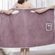 thumbnail image 2 of Womens Bath Towels Girls Wearable 140*85Cm Fast Drying Bathing Beach Spa Bathrobes Wash Clothing, Shower Bath And Gym Towel, 2 of 4