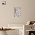 thumbnail image 3 of Floral Up Close II Elegant Realistic Floral Canvas Wall Art by Art Remedy, Gallery Wrapped, 20"x30", 3 of 7