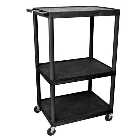 54 Inch High Av Cart - Offex OF-LP54-B - 54