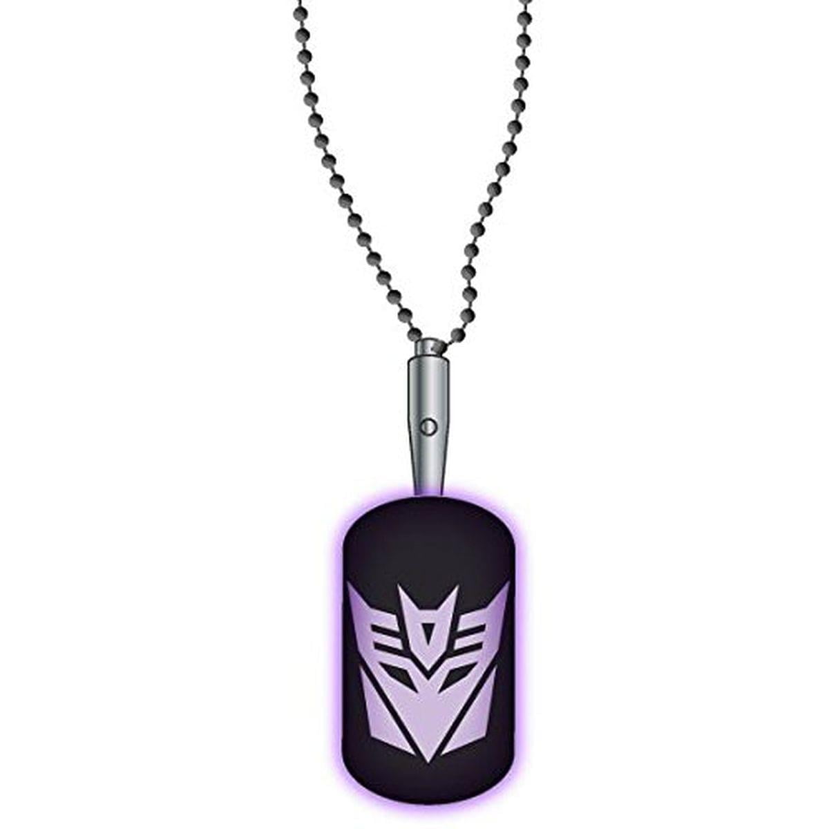 Transformers Decepticon Led Dog Tag