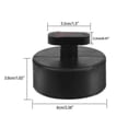 thumbnail image 2 of Rubber blocks for Corvette C5 C6 - 4Pcs car jack support pads, 2 of 5