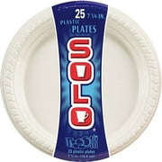 Solo 7 Inch Plate White