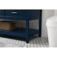 thumbnail image 5 of Elegant Decor Sinclaire 60" Aluminum Alloy & MDF Single Bathroom Vanity in Blue, 5 of 8