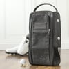 Personalized Waxed Canvas Golf Shoe Bag