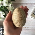 thumbnail image 2 of Dalrosia 6PCS Easter Eggs Decoration Tiered Tray Bowl Filler Black and White Buffalo Check Burlap Easter Egg Farmhouse Rustic Easter Decor for Table Centerpiece Home Countertop Party, 2 of 3