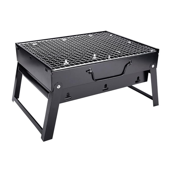 yingyy Folding Charcoal Grill Configured Charcoal Grill Portable Barbecue Grill