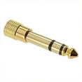 thumbnail image 2 of 1pc Audio 6.5 to 3.5 adapter Microphone headset 3.5mm Female to 6.35 male plug, 2 of 7