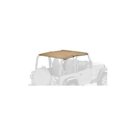 Bikini Spice - Bestop 52530-37 Jeep Wrangler Safari Ext Length Strapless Safari Style Bikini Top, Spice
