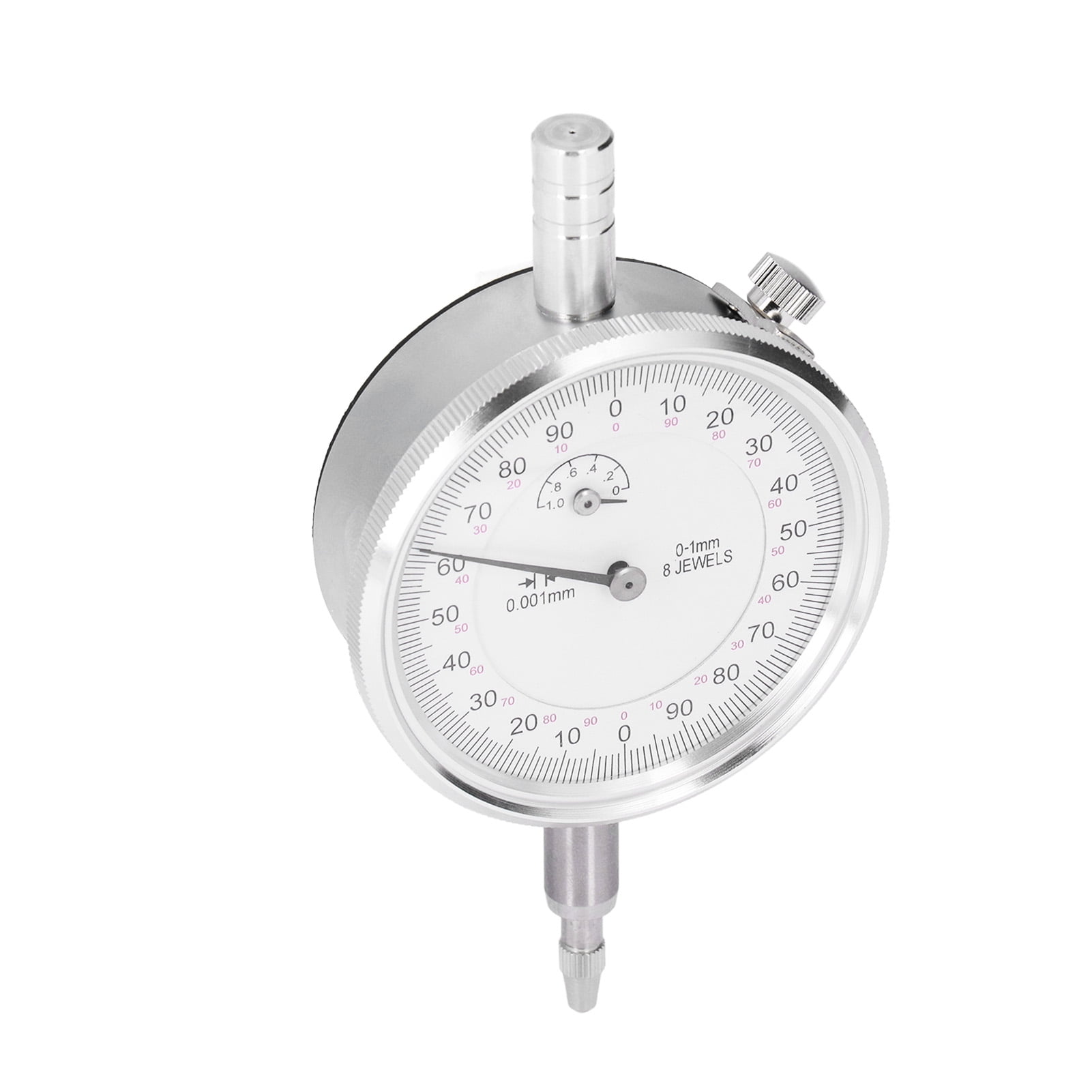 Dial Indicator, Dials Gauge Standard Design 01mm Range For Measuring