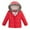 Red, variant on breaise Toddler Winter Coats Lightweight Puffer Jacket Baby Infant kids Down Coats Light Puffer Padded Jacket with Hooded Toddler Outerwear