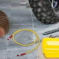 thumbnail image 2 of Hose Pipe Motorcycle Clutch Line Rear Brake Pump up Rubber Steel Wire, 2 of 6