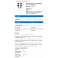 thumbnail image 2 of Rear Brake Pad Set - Compatible with 2013 - 2016 BMW 328i 2014 2015, 2 of 2