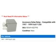 thumbnail image 2 of Accessory Delay Relay - Compatible with 1997 - 1999 Ford F-250 1998, 2 of 2