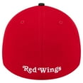 thumbnail image 4 of Men's New Era  Red Detroit Red Wings Visor Hit 39THIRTY Flex Hat, 4 of 5