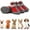 Red, variant on Pet Shoes, Summer Soft Breathable Dog Boots, Non-Slip Protective Paw Protectors for Walking Outdoor Home Car, Red