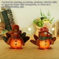 thumbnail image 4 of Injueey Decoración de Acción de Gracias, colgante de pared, tamaño compacto, mano de obra fina, muñeca de tela, adorno de escritorio, Kits de decoración para fiestas Bufanda de cuello, 4 of 6