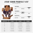 thumbnail image 6 of Lsque Cool Patriotic Buffalo Cowboy Printed Women'S Sports Bra, Compression, Moisture Wicking, High-Impact Sports Bra For Women,Supportive sports bra-Large, 6 of 9