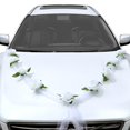 thumbnail image 2 of Juego de cintas para ramo de flores artificiales, flores para coche de boda, decoración para fiesta de boda, 2 of 5