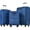 Blue, variant on Softside Luggage Expandable 3 Piece Set Suitcase Upright Spinner Softshell Lightweight Luggage Travel Set-22/26/30 inches