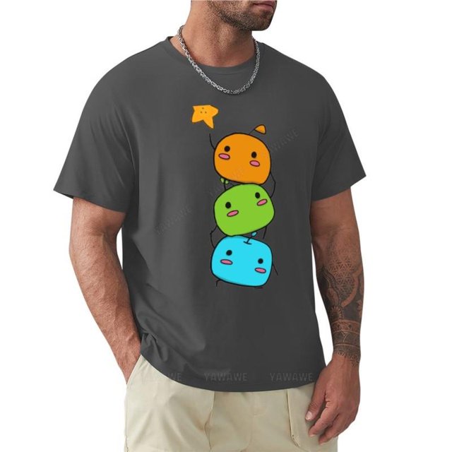 Camiseta de manga corta para hombre Camisa lisa de s Stardew Valley Verano
