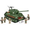 thumbnail image 1 of Modelo de tanque COBI Colección Histórica de la Segunda Guerra Mundial M4A2E8 Sherman, 1 of 9