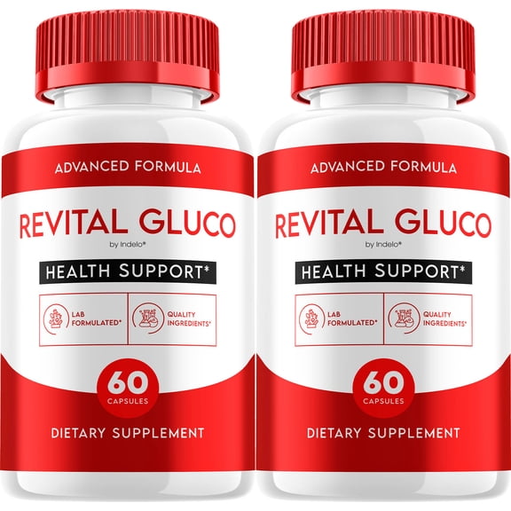 Revital Gluco Capsules – RevitalGluco Natural Blend Glycogen Support, 2 Pack, 120 Capsules