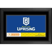 Boston Uprising Framed 10" x 18" Overwatch League Team Logo Panoramic Collage