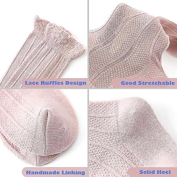 Baby Knee High Socks Girls Tube Long Socks Boys Newborn Infants Toddlers Ruffled Socks 3-12m