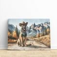 thumbnail image 3 of Welcome Fall Western Cowboy Belgian Malinois Enjoys Majestic Autumn Horizontal Matte Canvas Poster Sheepdog Dog Lover Gifts Wall Art Home Decor - 01007, 3 of 5