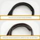 thumbnail image 5 of ColoMX 2pcs Ties de cabello multifuncional multifuncional Soporte de cola de caballo decorativo Bandas de pelo de cuero, 5 of 7