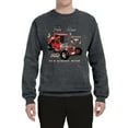 thumbnail image 2 of Ford Model T Roadster 1923 Old School Ride Classic Vintage | Mens Cars and Trucks Crewneck Graphic Sweatshirt, Charcoal, Large, 2 of 4