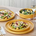 thumbnail image 5 of Stone + Lain Cleo Stoneware Collection Dinnerware Set, 16-Piece Service for 4, Yellow, 5 of 6