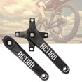thumbnail image 4 of Biela izquierda y derecha, 2 piezas de aleación de aluminio, biela izquierda para bicicleta, confiabilidad excepcional, 4 of 9
