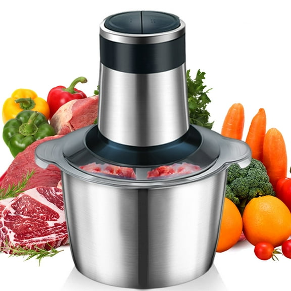 KitGody Electric Food Chopper,2L Meat Grinder Food Processor for Onion,Meat,Nuts,Fruit,Garlic,Vegetable,Baby Food