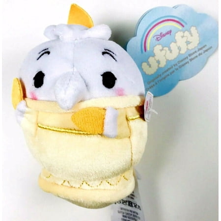 Disney Parks Ufufy Small Yellow Lumiere Plush Rose Scented 5 Inch