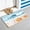A, variant on Taicans Coastal Beach Doormat,Non-Slip Ocean Themed Bath Mat,Soft Absorbent Seashell Starfish Rug for Bathroom,Entryway,24x16 Inch