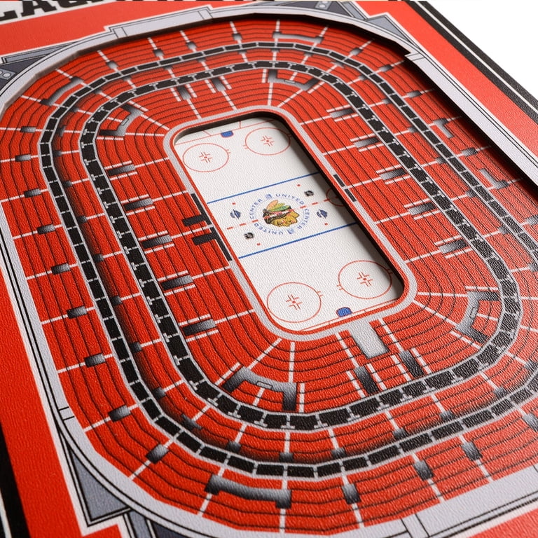YouTheFan NHL Blackhawks 8x32 Stadium View Banner - Walmart.com
