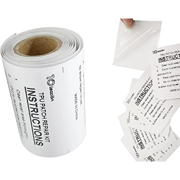 10Leccion 3”*7ft Pool Patch Repair Tape, Vinyl Patch Kit for
