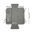 thumbnail image 4 of Unique Bargains 1 Pc Removable Car Seat Cover for Dog for Cat Gray, 4 of 6