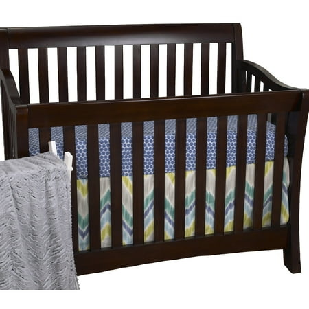 Cotton Tale Designs Zebra Romp 3 Piece Crib Bedding Set Walmart Com