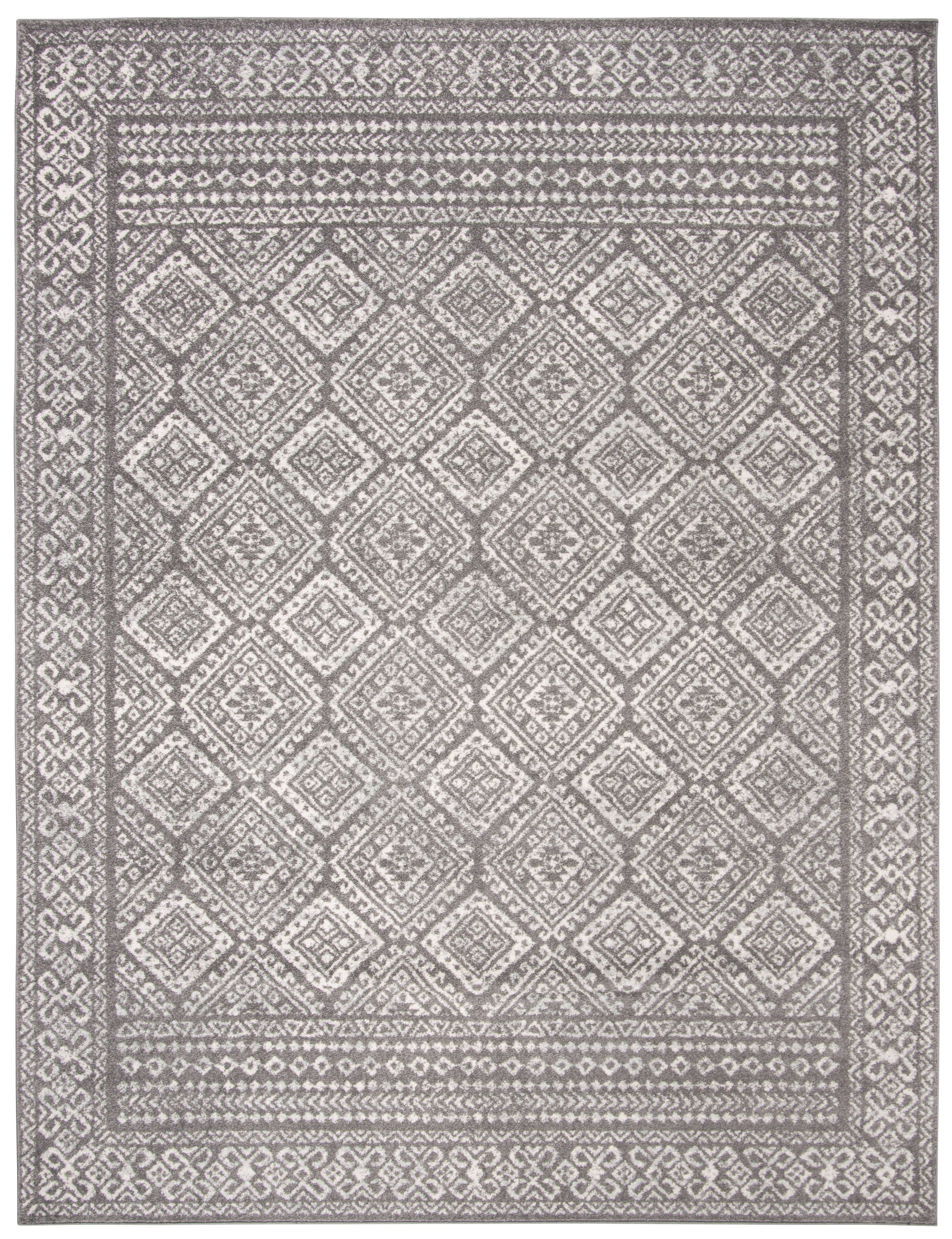 Safavieh Tulum Ophelia Oriental Area Rug, Dark Gray/Ivory, 12' x 15'