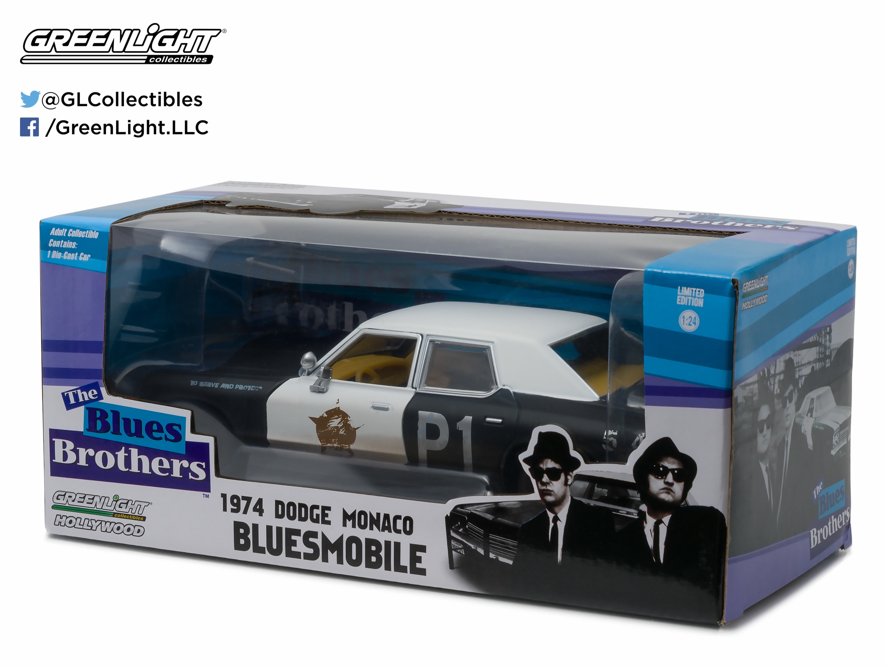 Blues Brothers - 1974 Dodge Monaco Bluesmobile - Walmart.com
