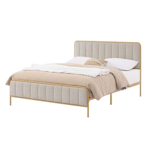 HMYG Queen Upholstered Bed Frame