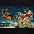 thumbnail image 3 of CafePress - Vintage Santa Sleigh - Pullover Hoodie, Classic & Comfortable Hooded Sweatshirt, 3 of 4