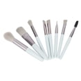 thumbnail image 3 of Juego de 8 brochas de maquillaje, cosméticas de primera calidad, sombras de ojos profesionales, brochas para cejas para maquillaje diario, gris, 3 of 5